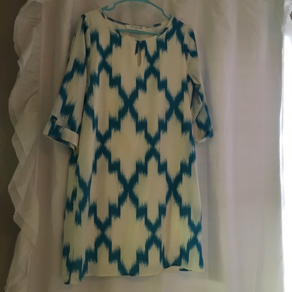 Peach Love Cream California Boutique Shift Dress